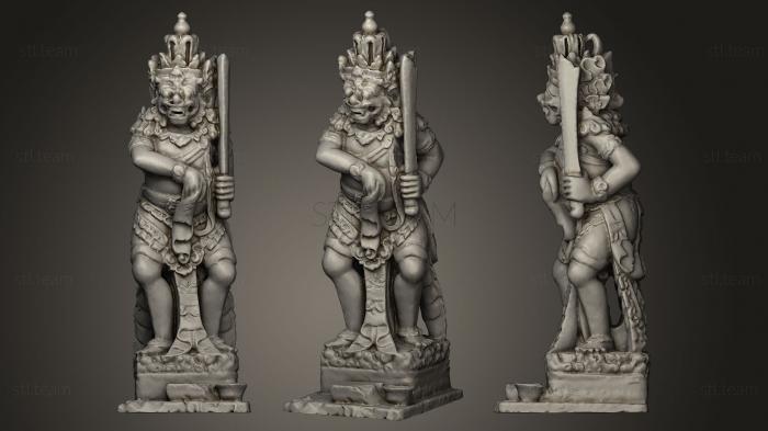 3D модель Балийская статуя 012 (STL)